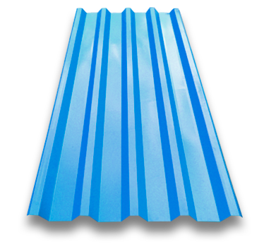 Teja trapezoidal pintada | Tubolaminas - Ferretería Tubolaminas S.A